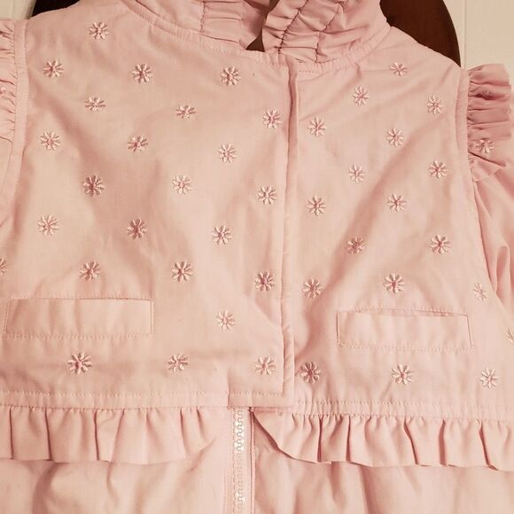Adorable Pink Infant Snowsuit Sz. 0-9 Months - Picture 3 of 6